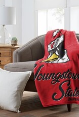 Northwest Youngstown State Penguins 50x60 Royal Plush Throw