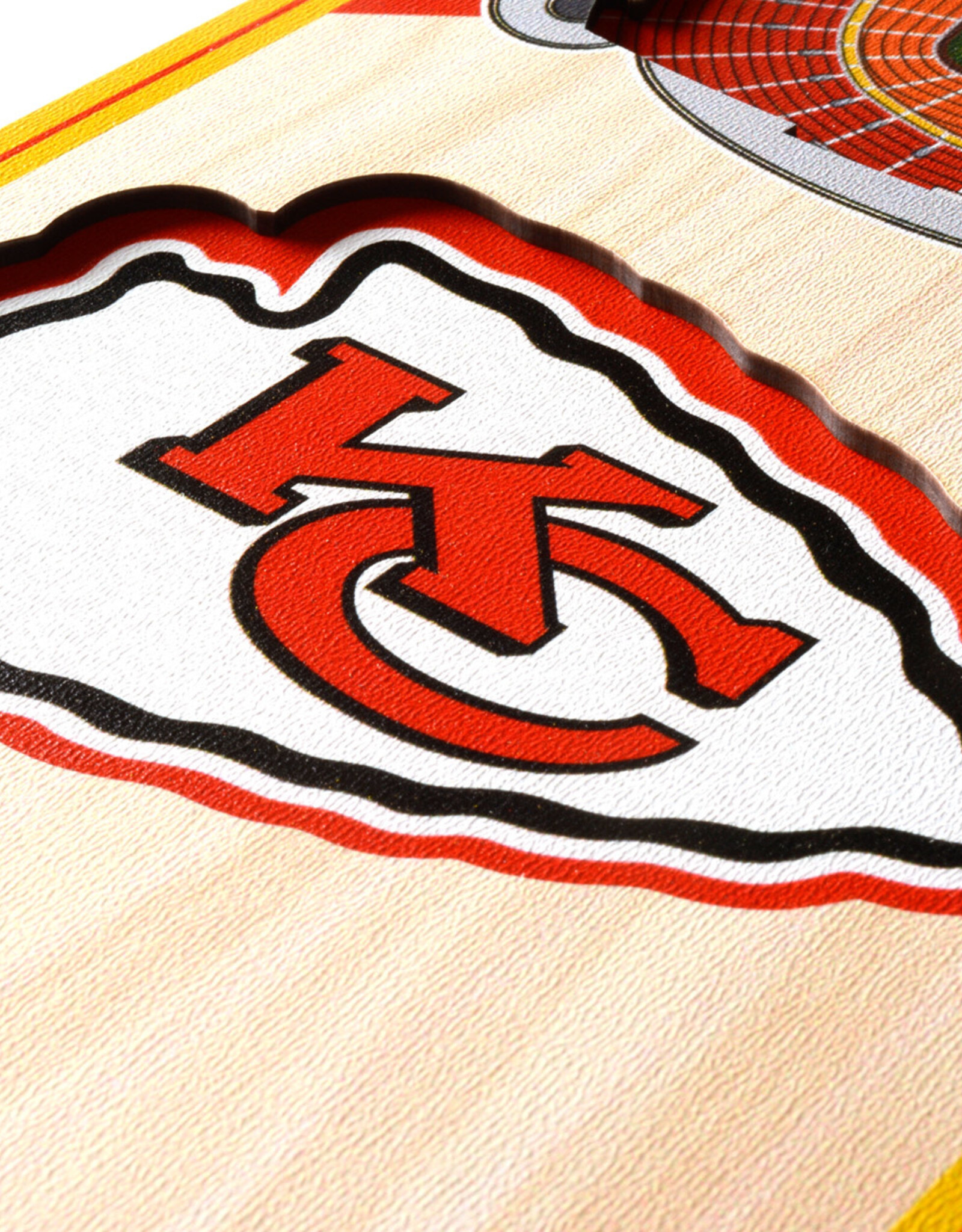 YOU THE FAN Kansas City Chiefs 3D StadiumView 6x19 Banner
