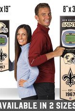 YOU THE FAN New Orleans Saints 3D StadiumView 6x19 Banner