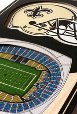 YOU THE FAN New Orleans Saints 3D StadiumView 6x19 Banner