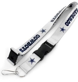 Aminco Dallas Cowboys Team Lanyard / Silver