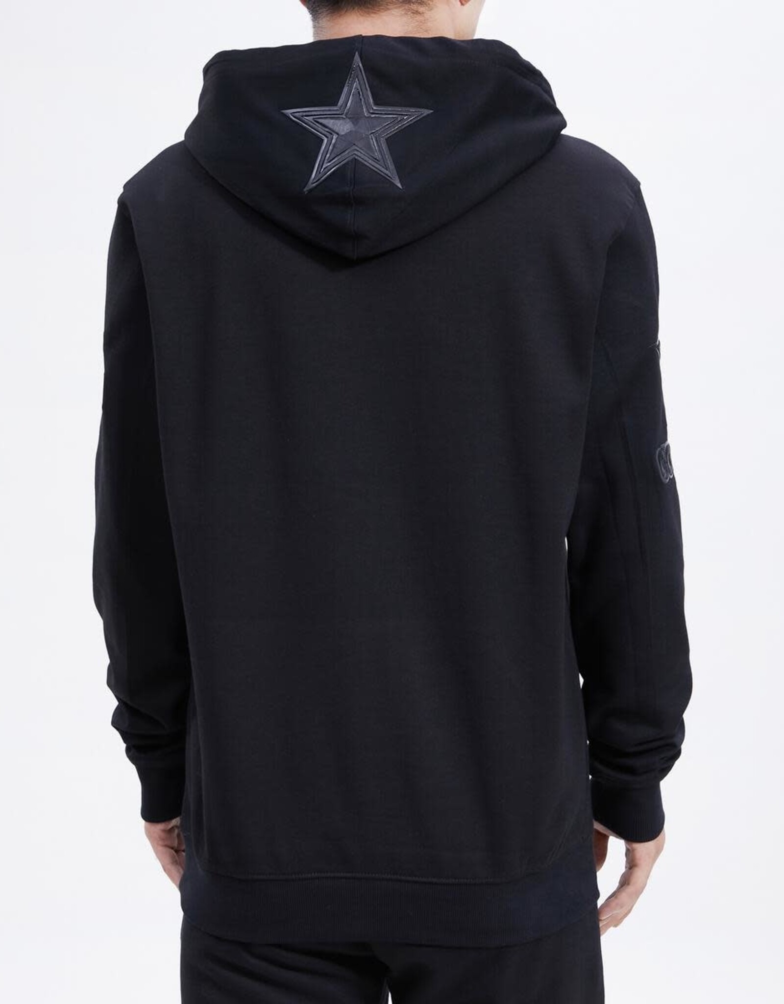 Pro Standard Dallas Cowboys Triple Black Logo Hoody