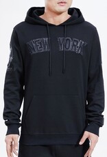 Pro Standard New York Yankees Triple Black Logo Hoodie