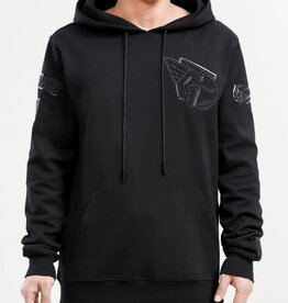 Pro Standard Cleveland Guardians Men's Triple Black Logo Hoodie