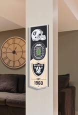 YOU THE FAN Las Vegas Raiders 3D StadiumView 6x19 Banner