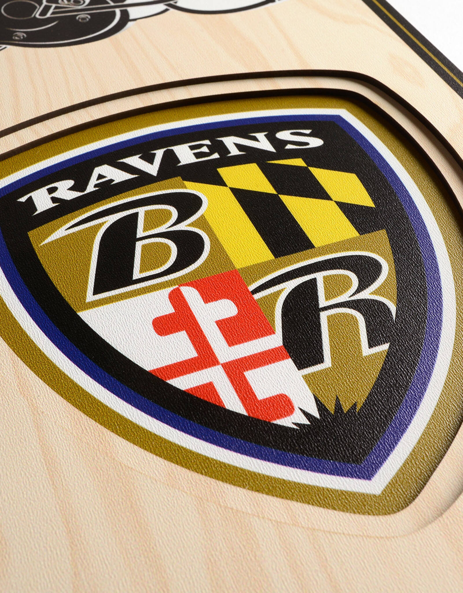 YOU THE FAN Baltimore Ravens 3D StadiumView 8x32 Banner