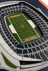 YOU THE FAN Chicago Bears 3D StadiumView 8x32 Banner