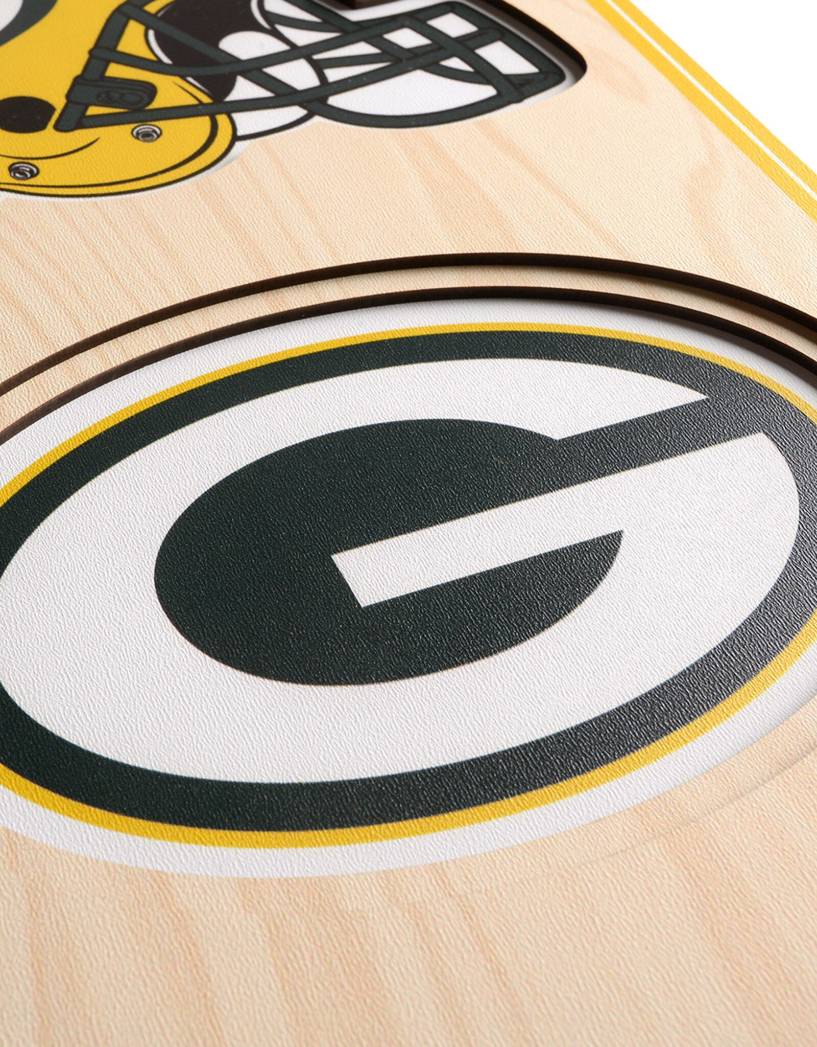 YOU THE FAN Green Bay Packers 3D StadiumView 8x32 Banner