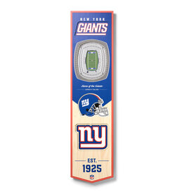 YOU THE FAN New York Giants 3D StadiumView 8x32 Banner