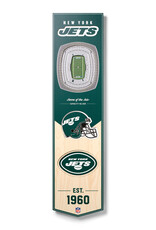 YOU THE FAN New York Jets 3D StadiumView 8x32 Banner