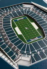 YOU THE FAN Philadelphia Eagles 3D StadiumView 8x32 Banner