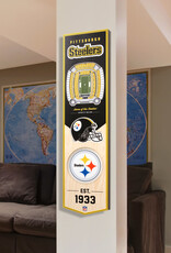 YOU THE FAN Pittsburgh Steelers 3D StadiumView 8x32 Banner