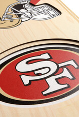 YOU THE FAN San Francisco 49ers 3D StadiumView 8x32 Banner