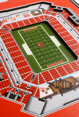 YOU THE FAN Tampa Bay Buccaneers 3D StadiumView 8x32 Banner