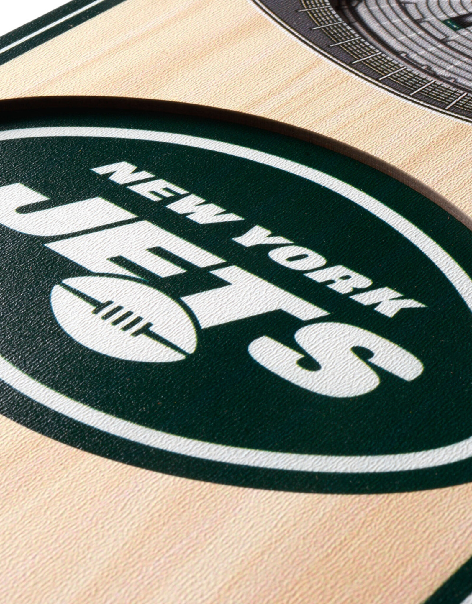 YOU THE FAN New York Jets 3D StadiumView 6x19 Banner