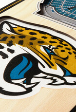 YOU THE FAN Jacksonville Jaguars 3D StadiumView 6x19 Banner