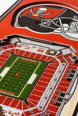 YOU THE FAN Tampa Bay Buccaneers 3D StadiumView 6x19 Banner