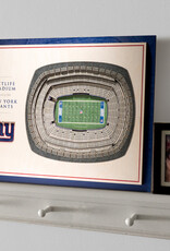 YOU THE FAN New York Giants 5-Layer 3D StadiumView Wall Art