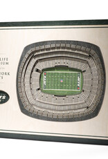 YOU THE FAN New York Jets 5-Layer 3D StadiumView Wall Art