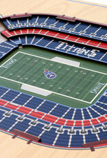 YOU THE FAN Tennessee Titans 5-Layer 3D StadiumView Wall Art