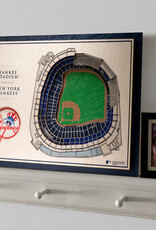 YOU THE FAN New York Yankees 5-Layer 3D StadiumView Wall Art