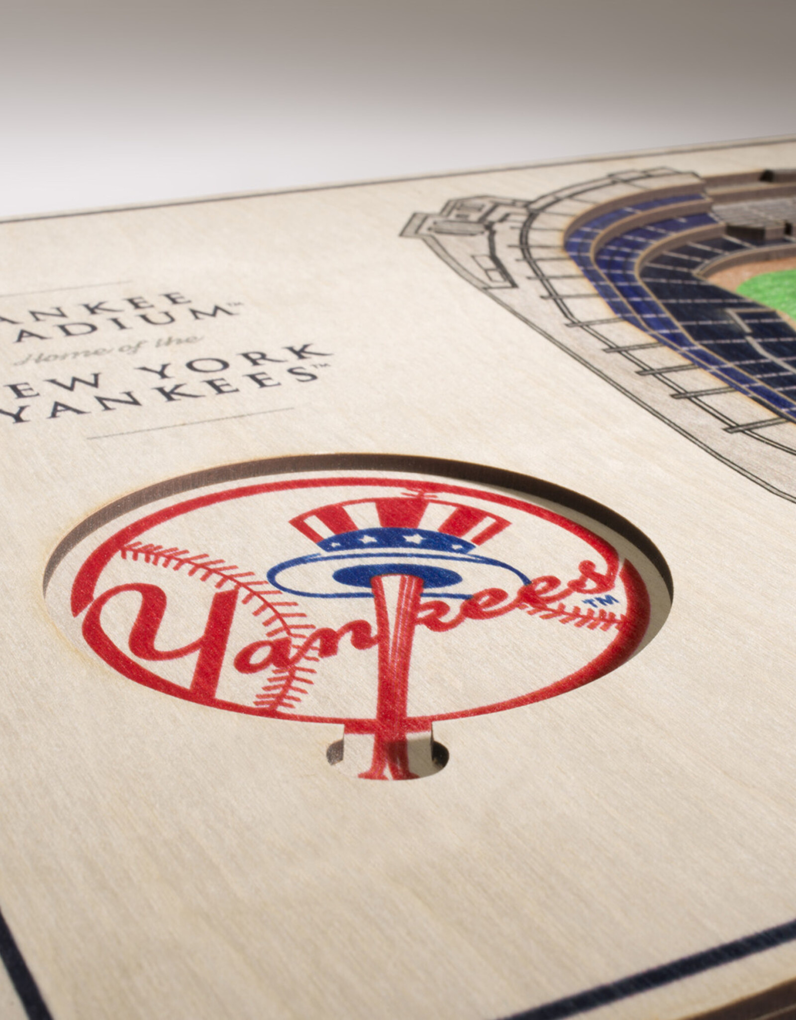 YOU THE FAN New York Yankees 5-Layer 3D StadiumView Wall Art