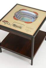 YOU THE FAN Denver Broncos 25-Layer LED StadiumView End Table
