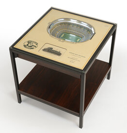 YOU THE FAN Green Bay Packers 25-Layer LED StadiumView End Table