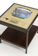 YOU THE FAN New England Patriots 25-Layer LED StadiumView End Table