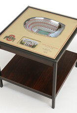 YOU THE FAN Ohio State Buckeyes 25-Layer LED StadiumView End Table