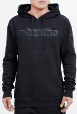 Pro Standard Baltimore Ravens Men's Triple Black Logo Hoodie