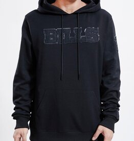 Pro Standard Buffalo Bills Men's Triple Black Logo Hoodie