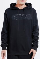 Pro Standard Buffalo Bills Men's Triple Black Logo Hoodie