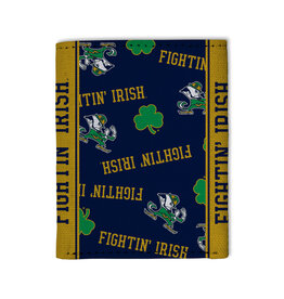 RICO INDUSTRIES Notre Dame Fighting Irish Canvas Trifold Wallet
