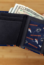 RICO INDUSTRIES Denver Broncos Canvas Trifold Wallet