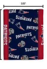 RICO INDUSTRIES New England Patriots Canvas Trifold Wallet