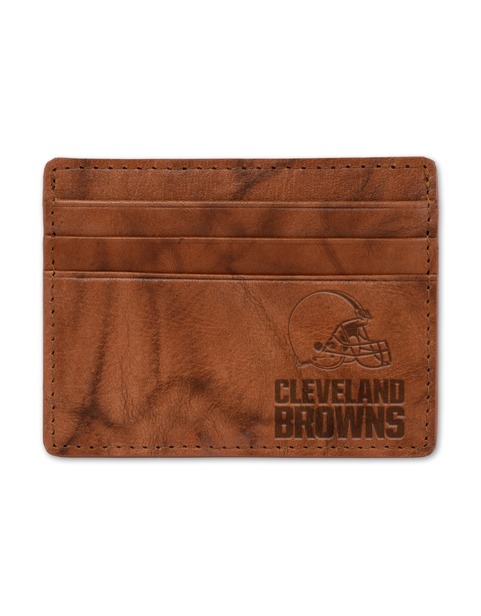 RICO INDUSTRIES Cleveland Browns 2-in-1 Vintage Slider Billfold Wallet Set