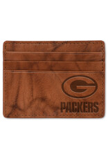 RICO INDUSTRIES Green Bay Packers 2-in-1 Vintage Slider Billfold Wallet Set