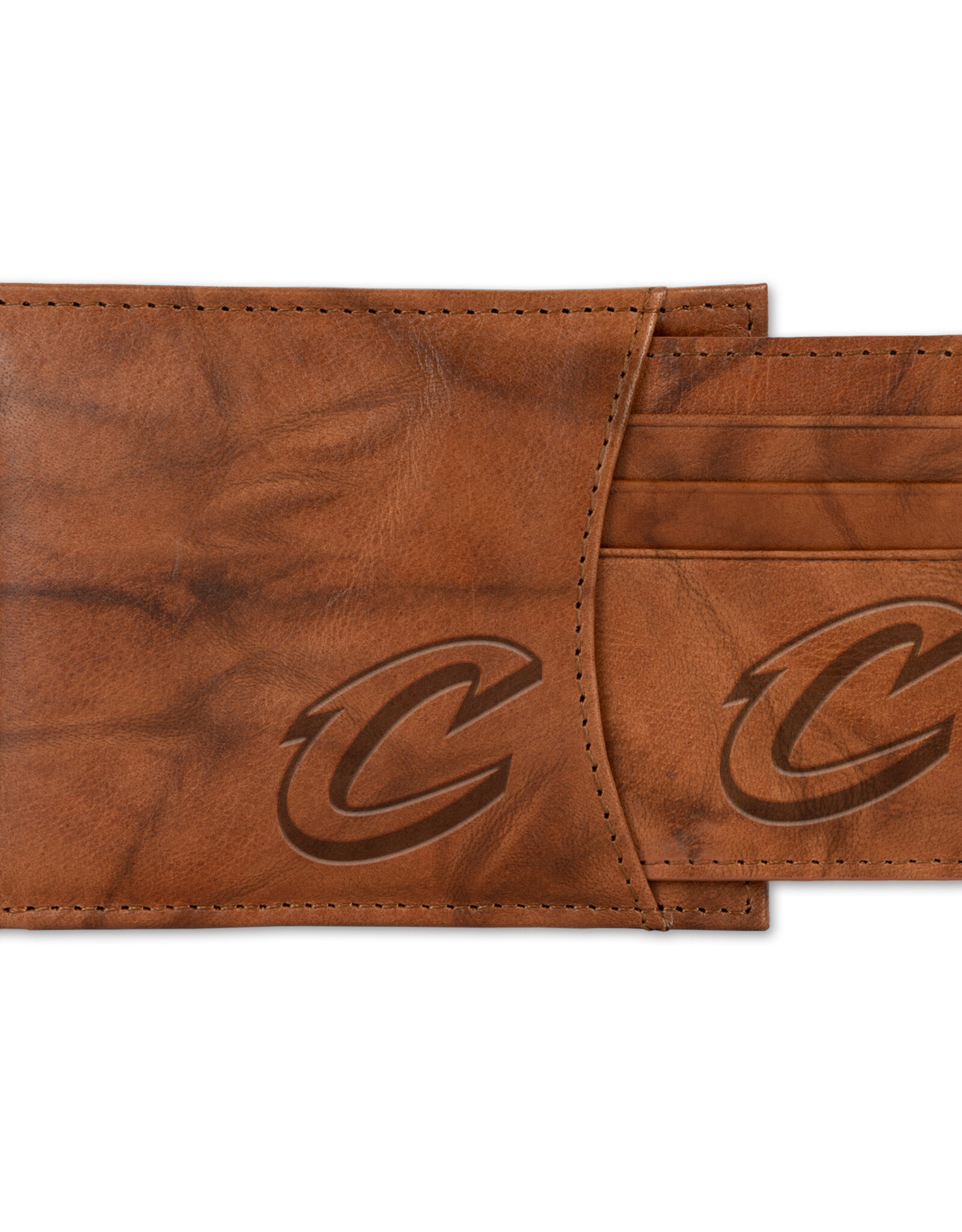 RICO INDUSTRIES Cleveland Cavaliers 2-in-1 Vintage Slider Billfold Wallet Set