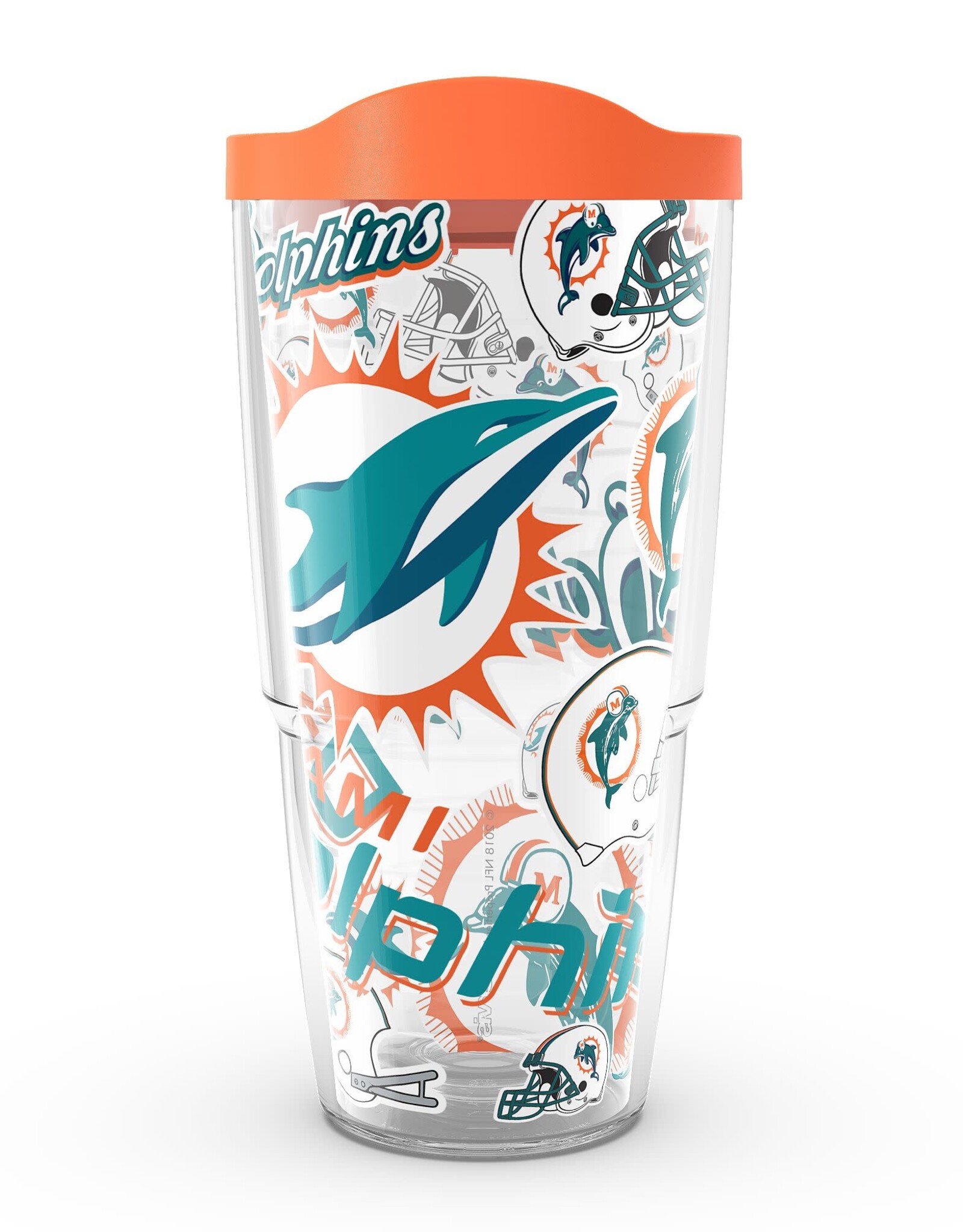 Tervis Miami Dolphins Tervis 24oz All Over Tumbler