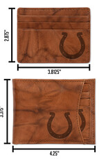 RICO INDUSTRIES Indianapolis Colts 2-in-1 Vintage Slider Billfold Wallet Set