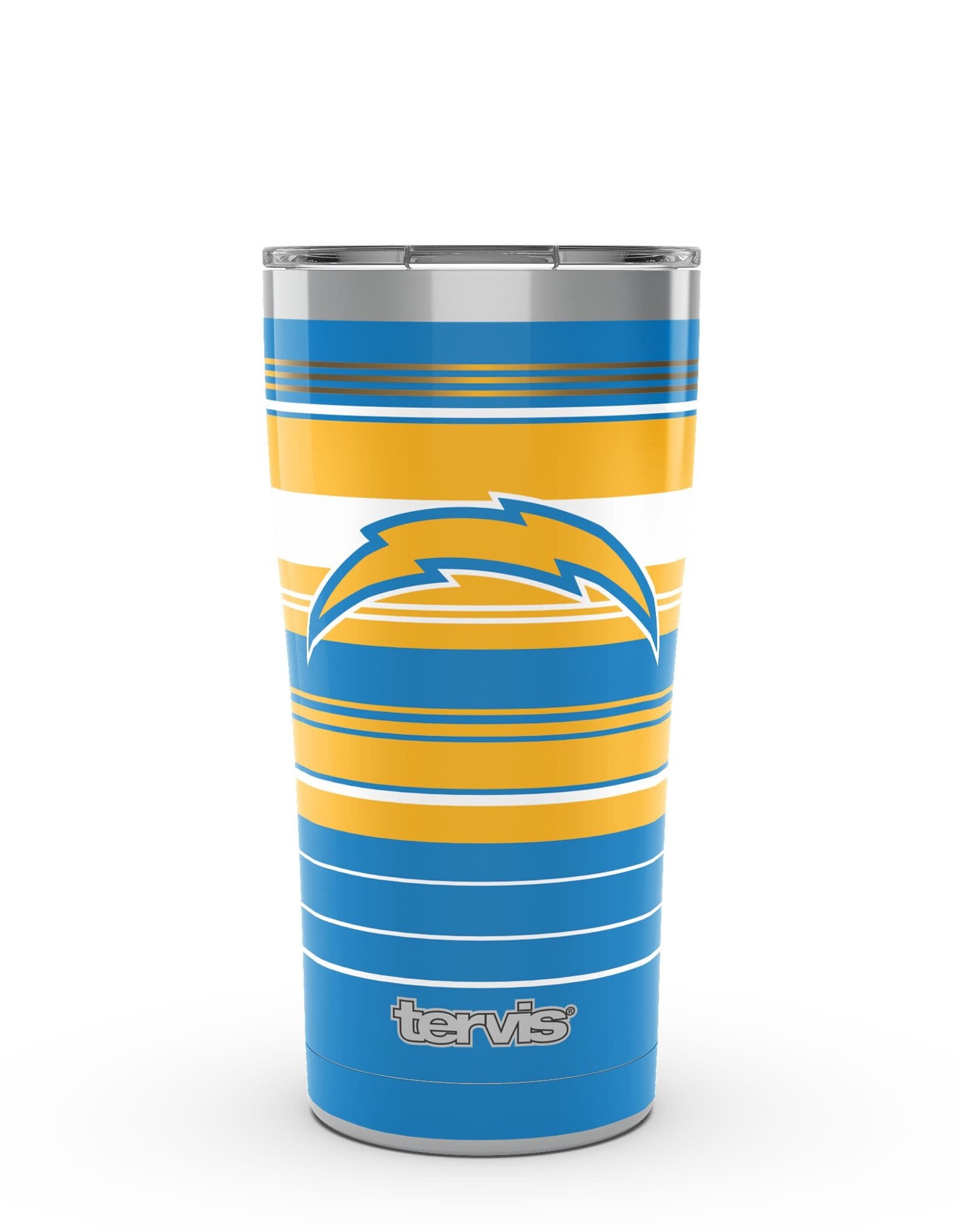 Tervis Los Angeles Chargers Tervis 20oz Stainless Hype Stripes Tumbler