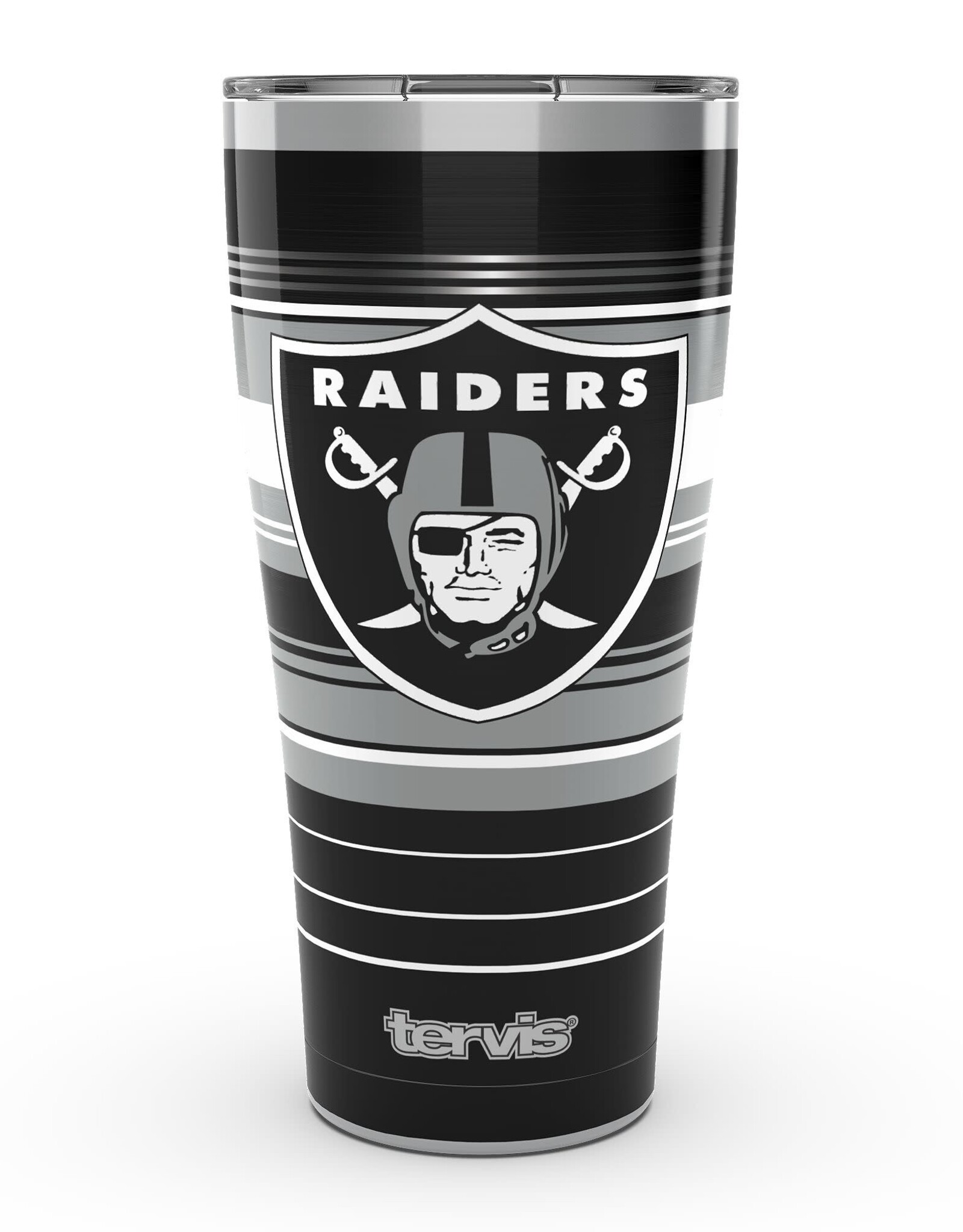 Tervis Las Vegas Raiders Tervis 30oz Stainless Hype Stripes Tumbler