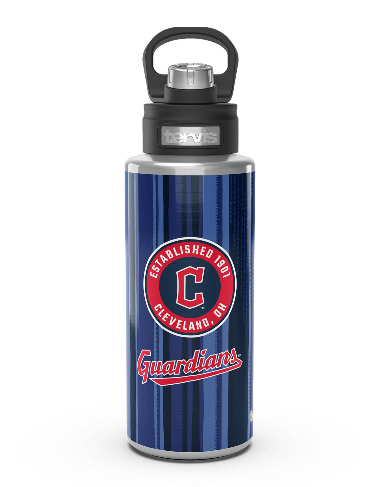 Tervis Cleveland Guardians Tervis 32oz Stainless All In Sport Bottle