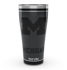 Tervis Michigan Wolverines Tervis 30oz Stainless Blackout Tumbler