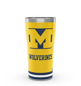 Tervis Michigan Wolverines Tervis 20oz Stainless Blocked Tumbler