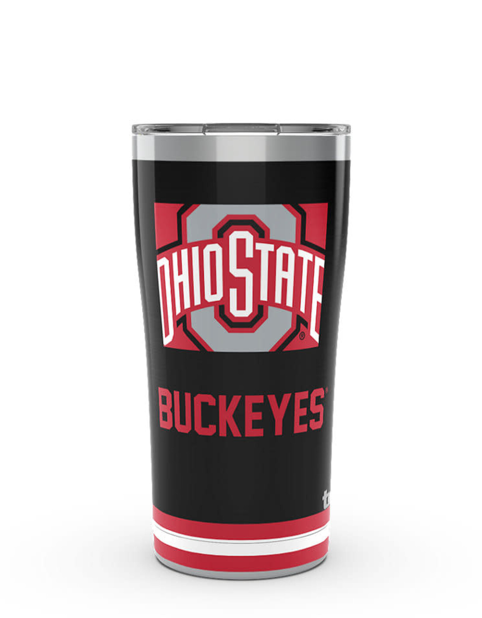 Tervis Ohio State Buckeyes Tervis 20oz Stainless Blocked Tumbler