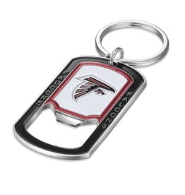 SIMRAN Atlanta Falcons Bottle Opener Key Ring