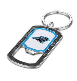 SIMRAN Carolina Panthers Bottle Opener Key Ring