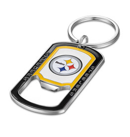 SIMRAN Pittsburgh Steelers Bottle Opener Key Ring